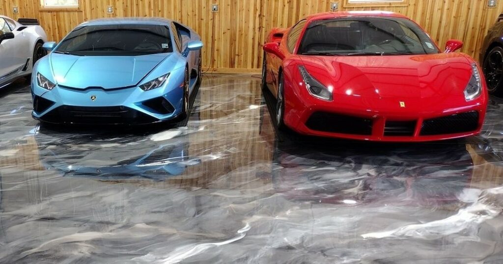 resine de sol garage suisse